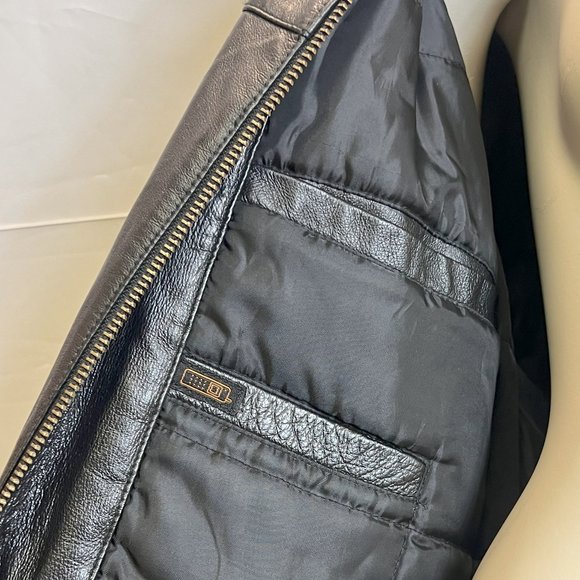 Harbor Bay Black Leather Jacket - Picture 8 of 10